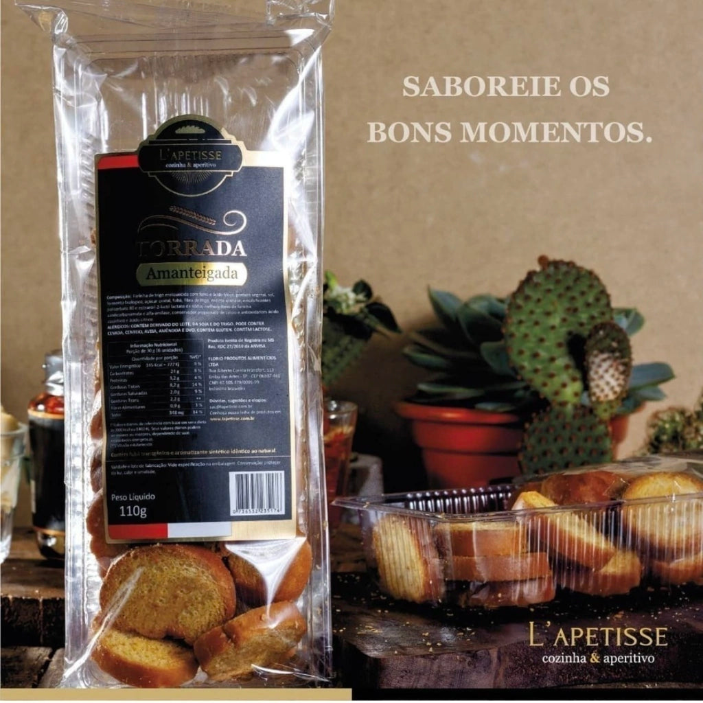 Torrada Amanteigada - 100g