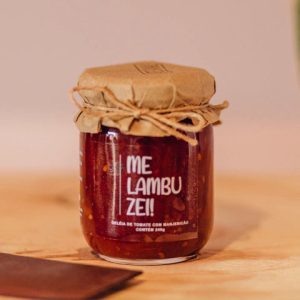 Geleia de Tomate com Manjericão